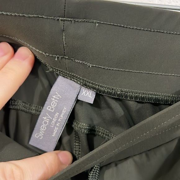 Sweaty Betty Olive Green Tapered Joggers XXL - Picture 8 of 9